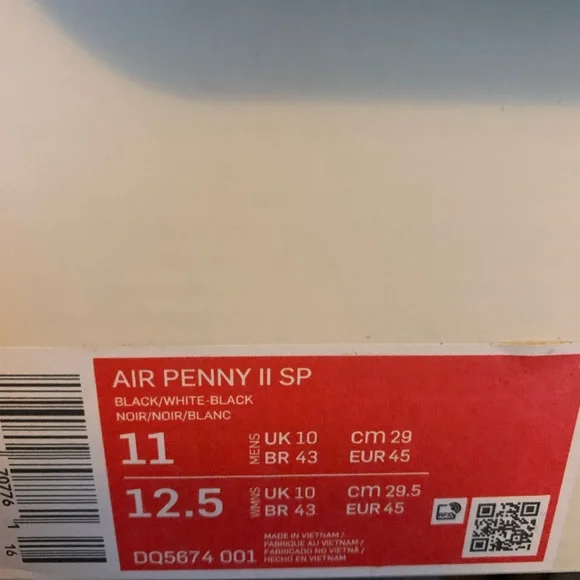 Nike x Stussy Air Penny II SP